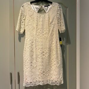 Gorgeous Alex Marie Cream Lace Dress